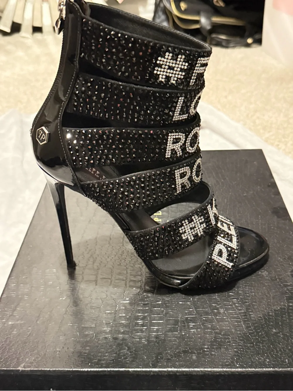 Philipp Plein edgy black